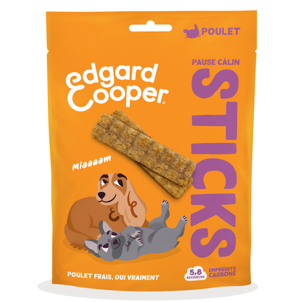 Edgard & Cooper stick poulet