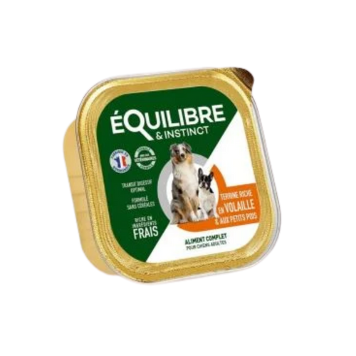 Terrine Volaille equilibre & instinct 300G