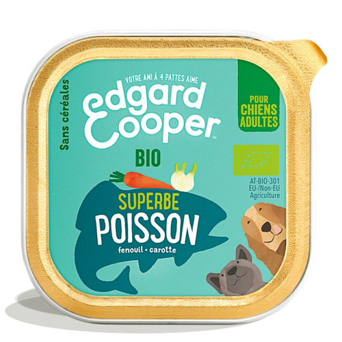 Edgard & Cooper barquette poisson fenouil