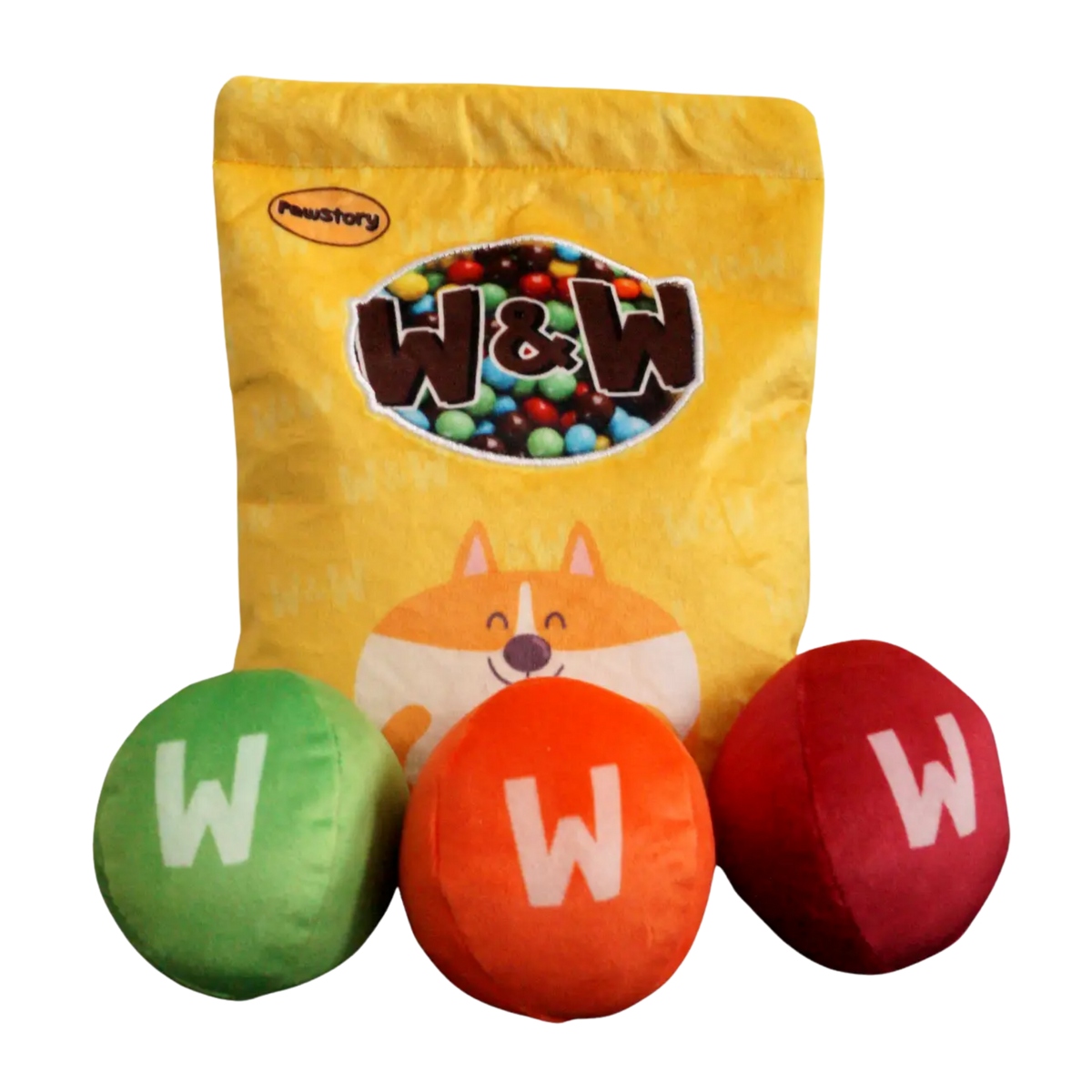 M&M's de flair - peluche de reflexion