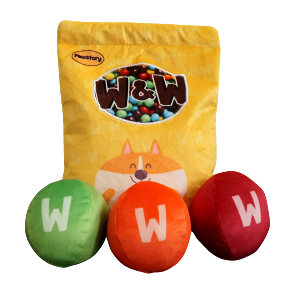 M&M's de flair - peluche de reflexion