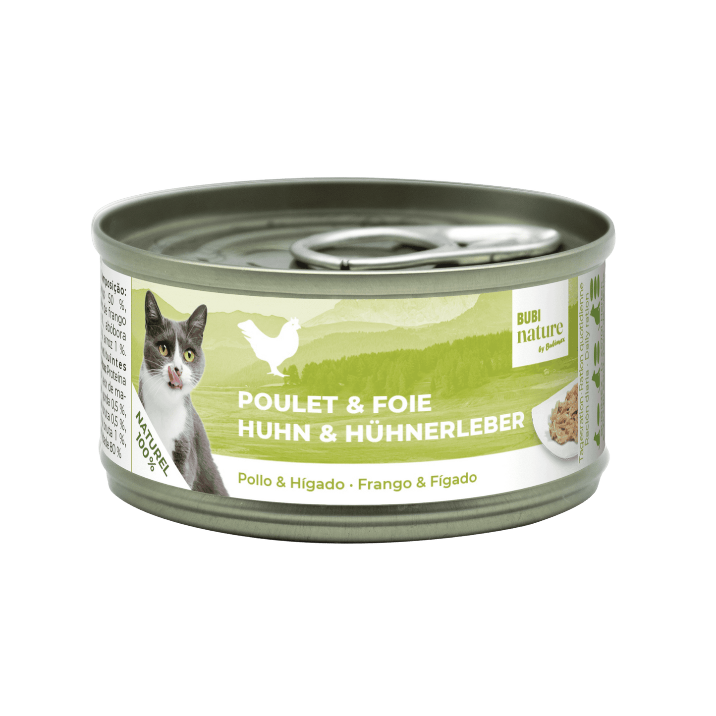 Bubi nature foie de poulet -70G