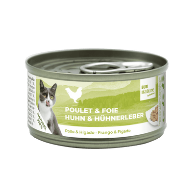Bubi nature foie de poulet -70G
