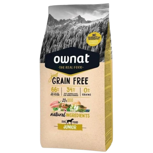 Ownat just grain free chiot poulet 12KG