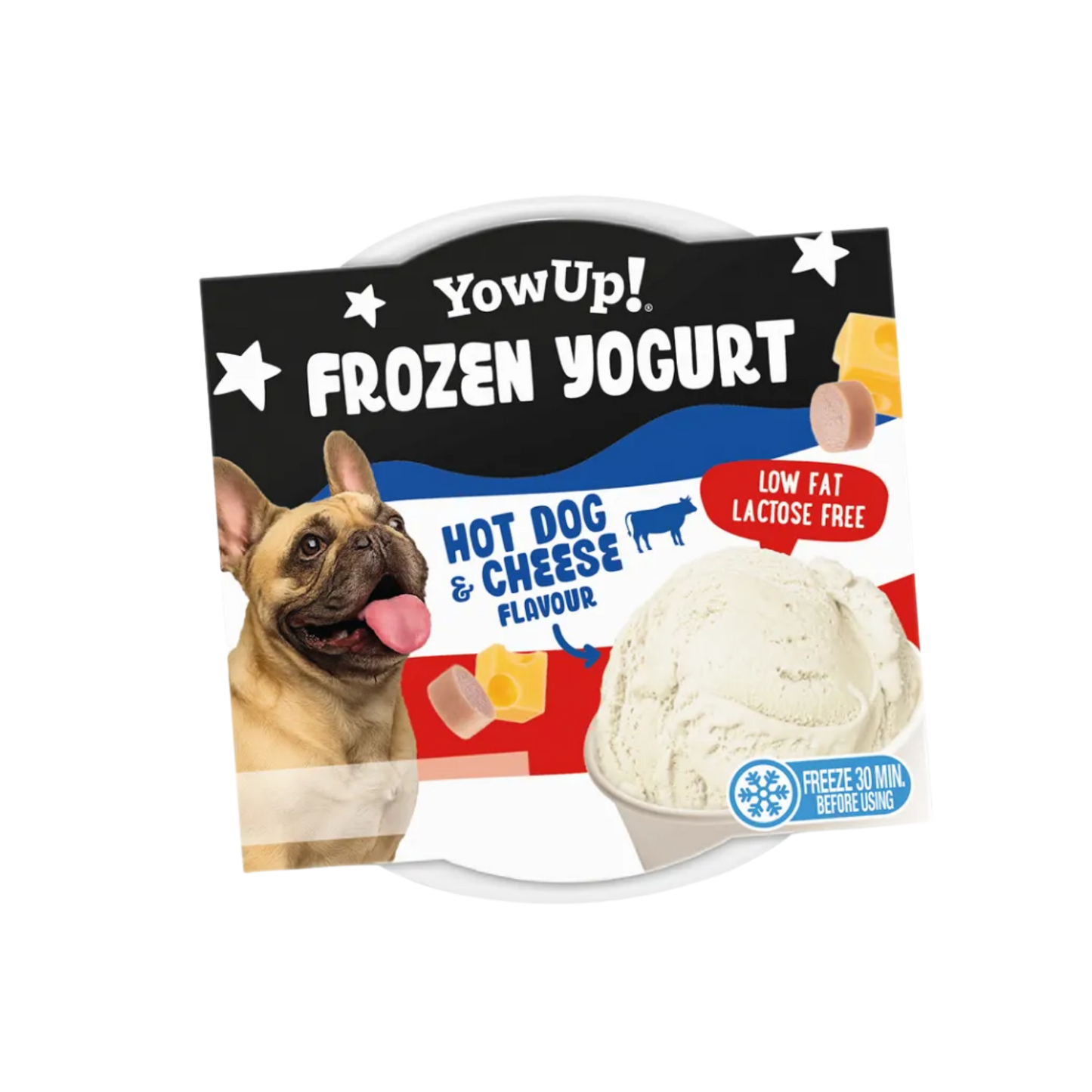 Yowup glacé hot dog et fromage