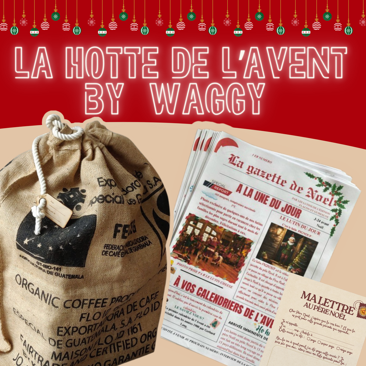 La Hotte de l'Avent Waggy · Édition 2026 Précommande