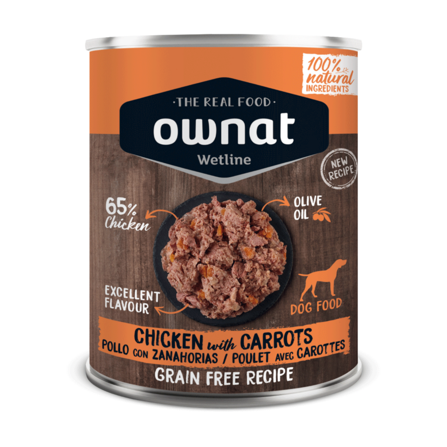 Ownat poulet carotte - 400G