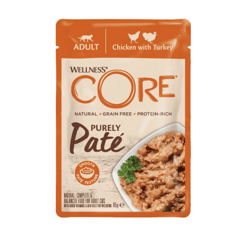 WellnessCore poulet dinde 85G