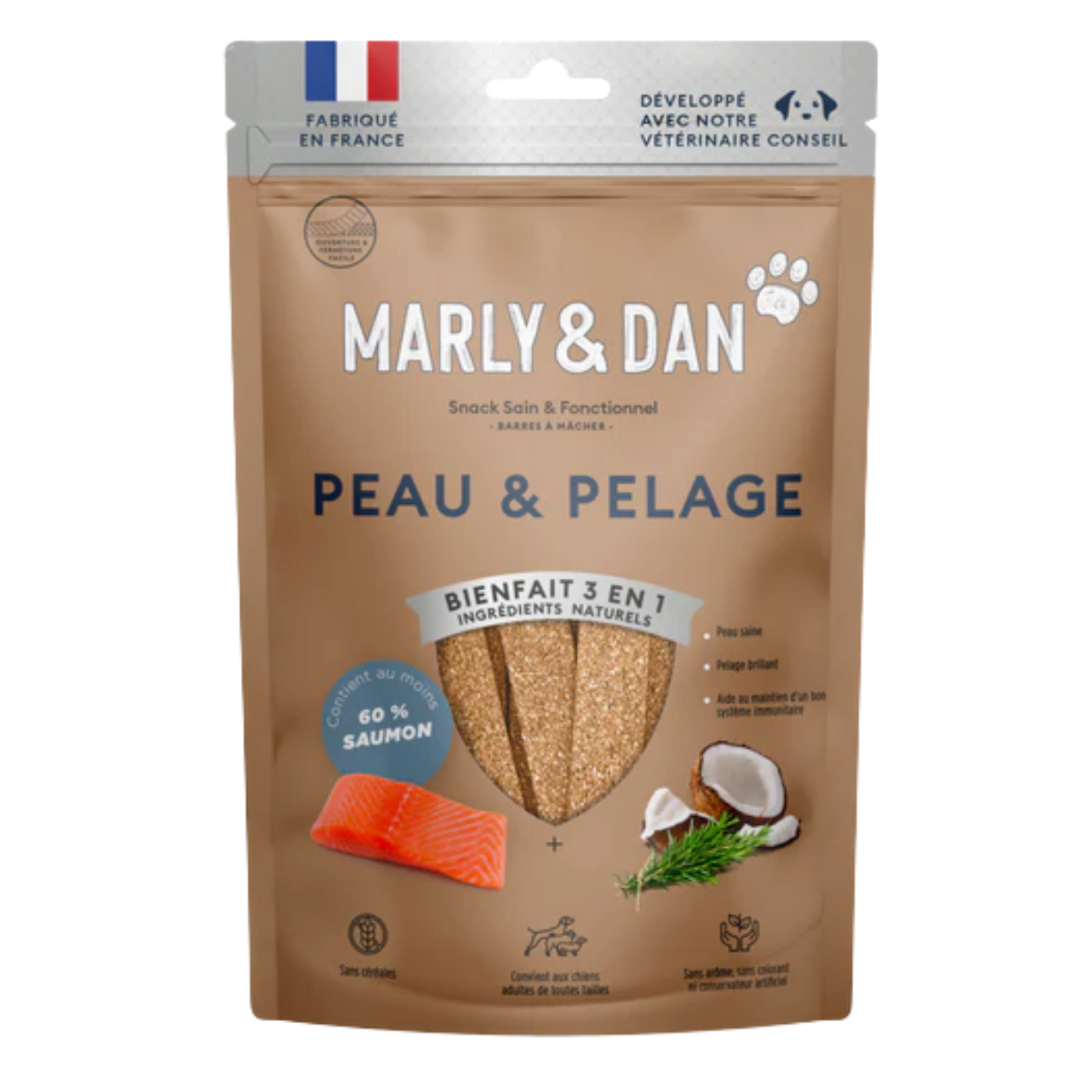 Marly Dan peau pelage barre