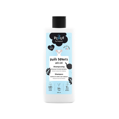 Shampoing pelage blanc plouf - 200ML