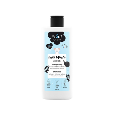 Shampoing pelage blanc plouf - 200ML