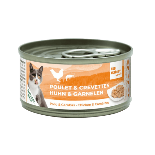 Bubi nature poulet crevettes - 70G