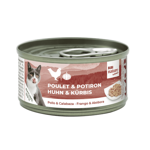 Bubi nature poulet potiron - 70G