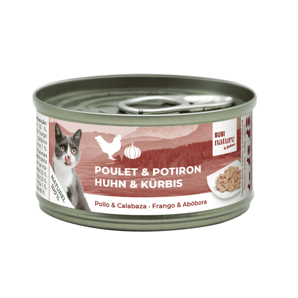 Bubi nature poulet potiron - 70G