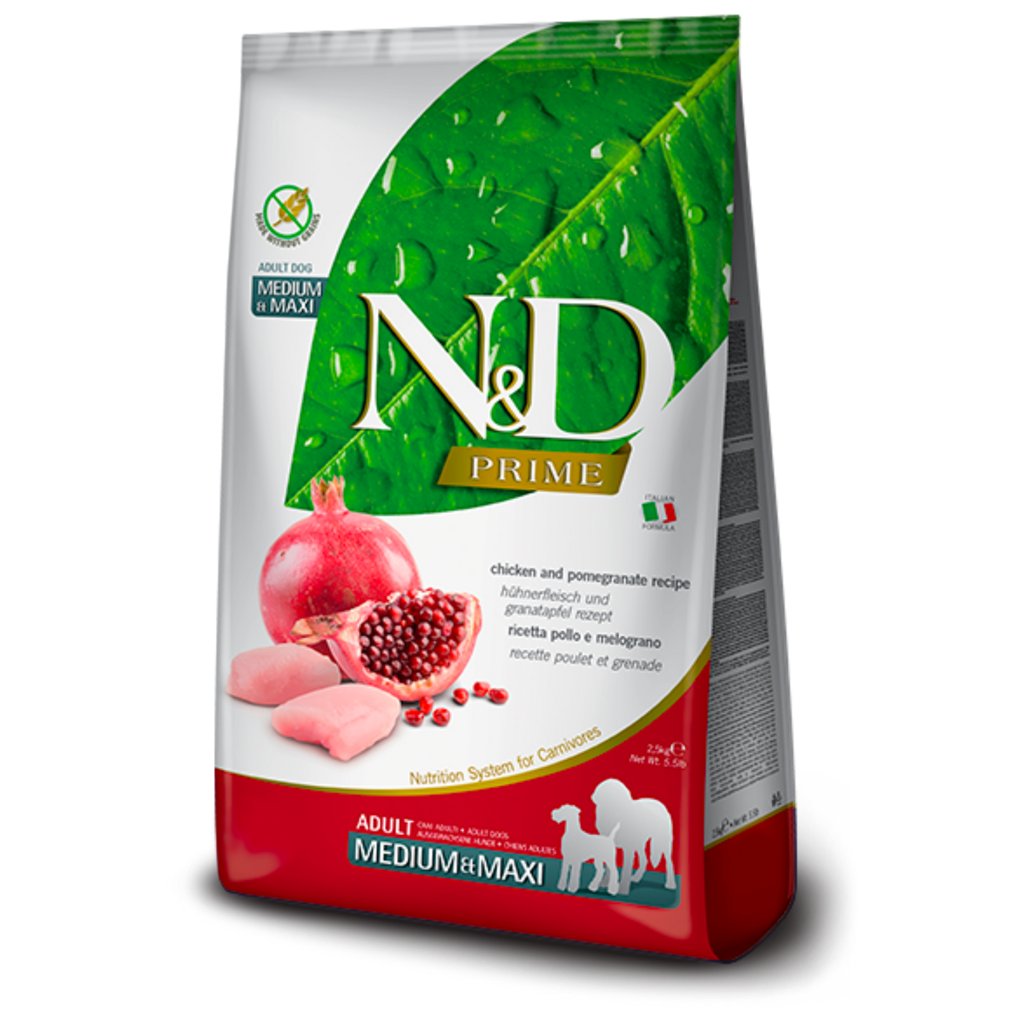 Farmina N&D Prime poulet grenade medium/maxi 12KG
