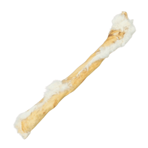 Peau de lapin poilue  | Friandise Mastication Naturelle Chien