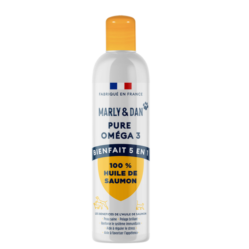 Huile de saumon marly & Dan - 250ML