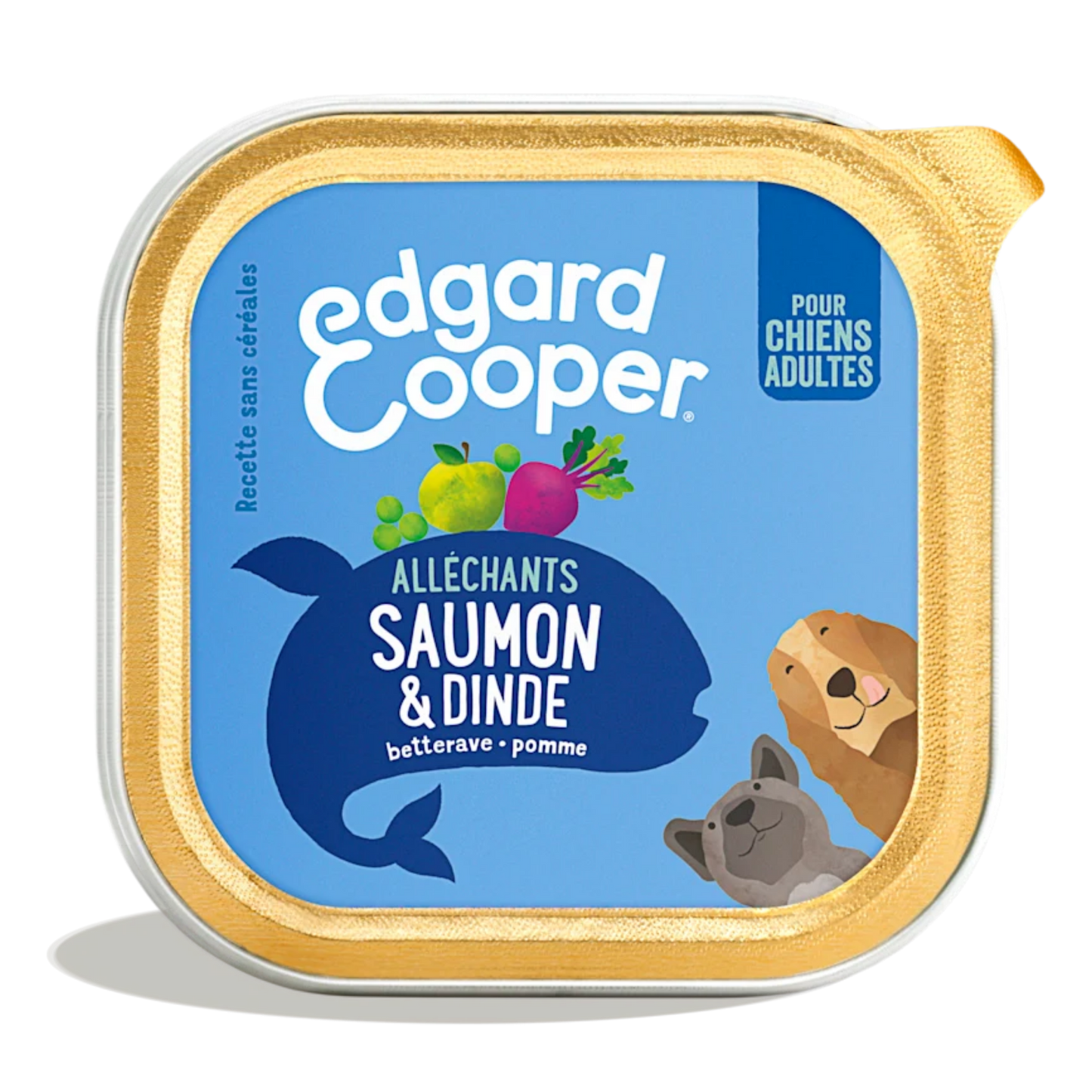 Edgard & Cooper barquette saumon sauvage