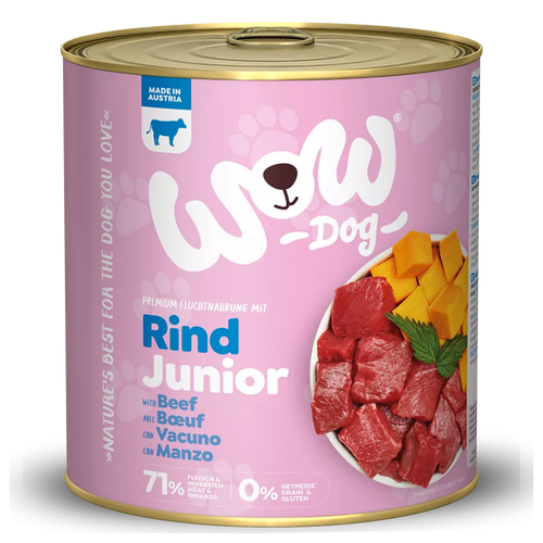 WOW single protein boeuf junior - 800G