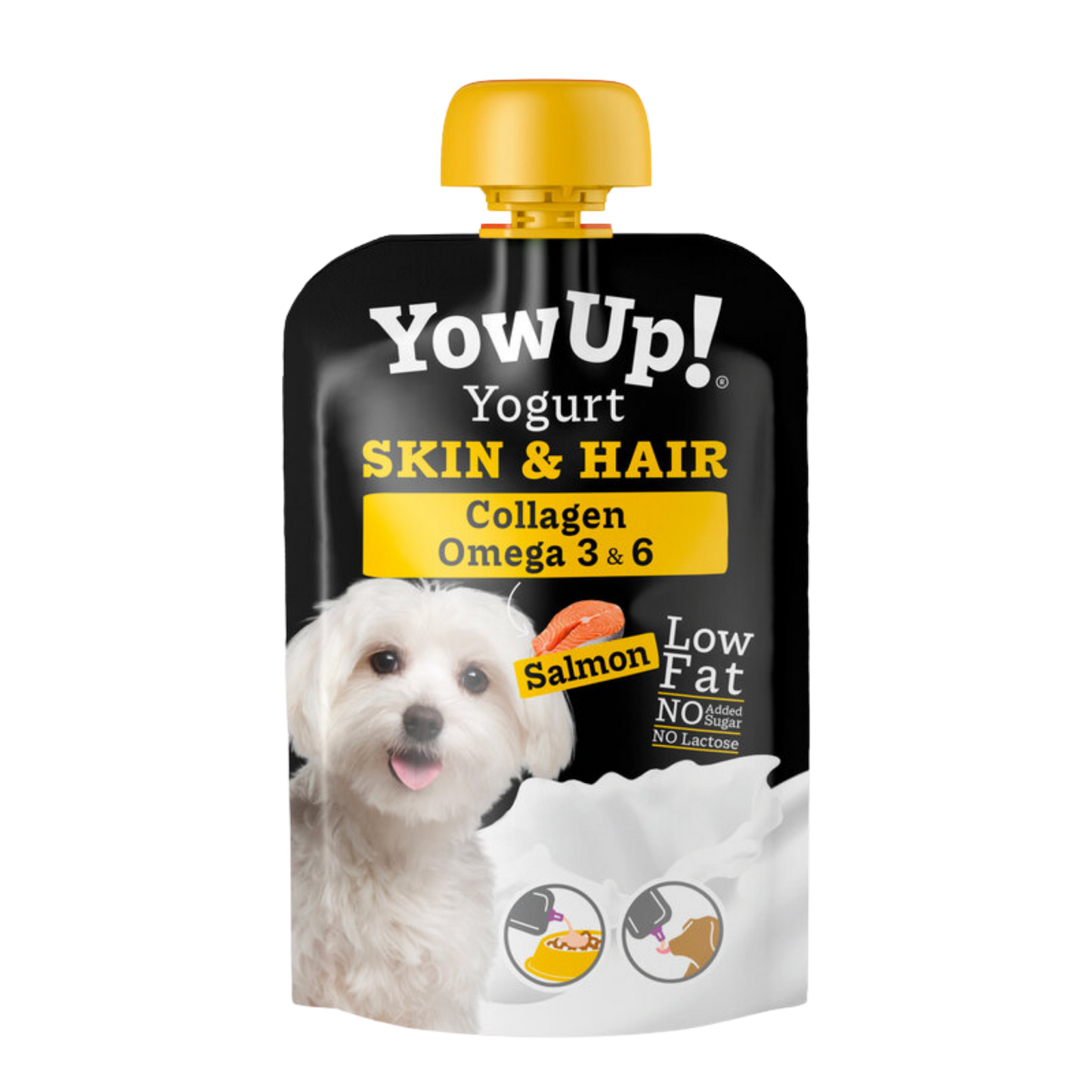 Yowup saumon soin du poil