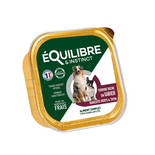 Terrine Gibier equilibre & instinct 300G