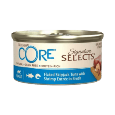 WellnessCore signature thon crevettes 79G