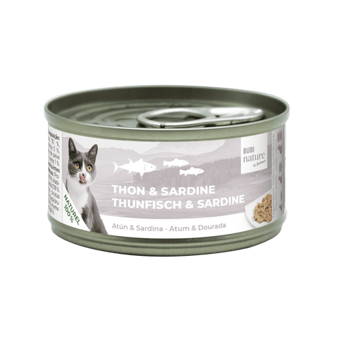 Bubi nature thon sardine -70G