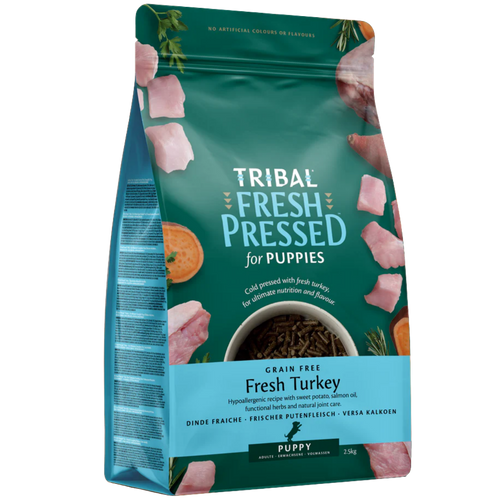 Tribal fresh pressed chiot dinde 5KG