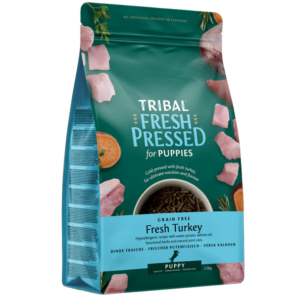 Tribal fresh pressed chiot dinde 5KG