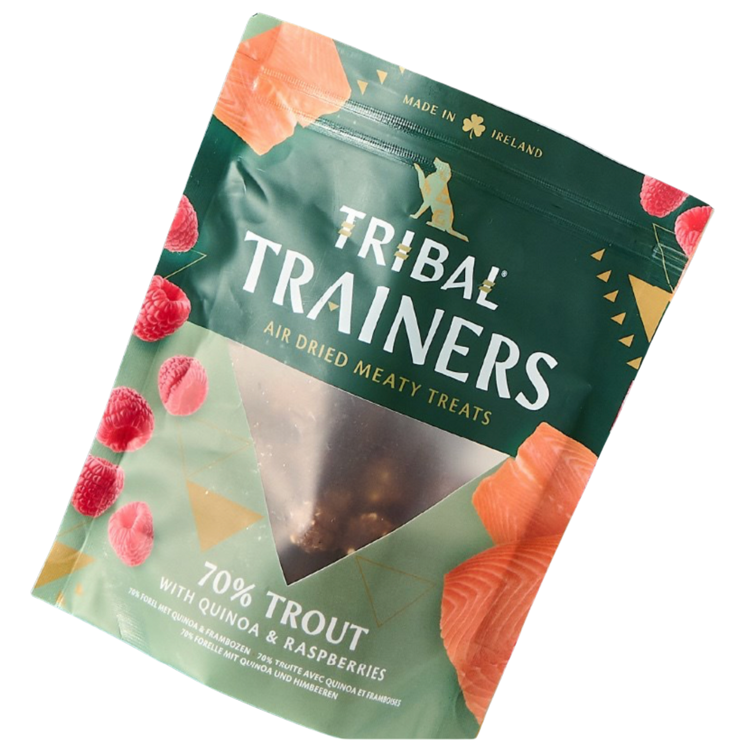 Tribal trainer truite framboise
