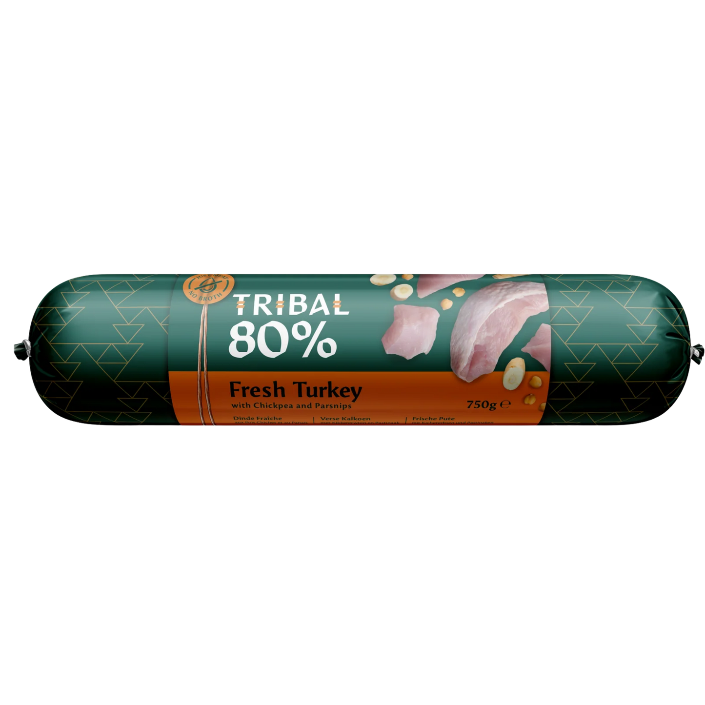 Tribal saucisse dinde 750G