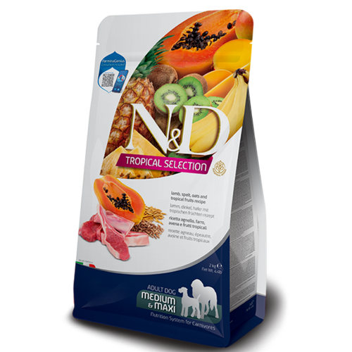 Farmina N&D Tropical Agneau medium/maxi 10KG