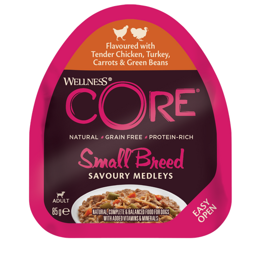 WellnessCore dinde carotte 85G