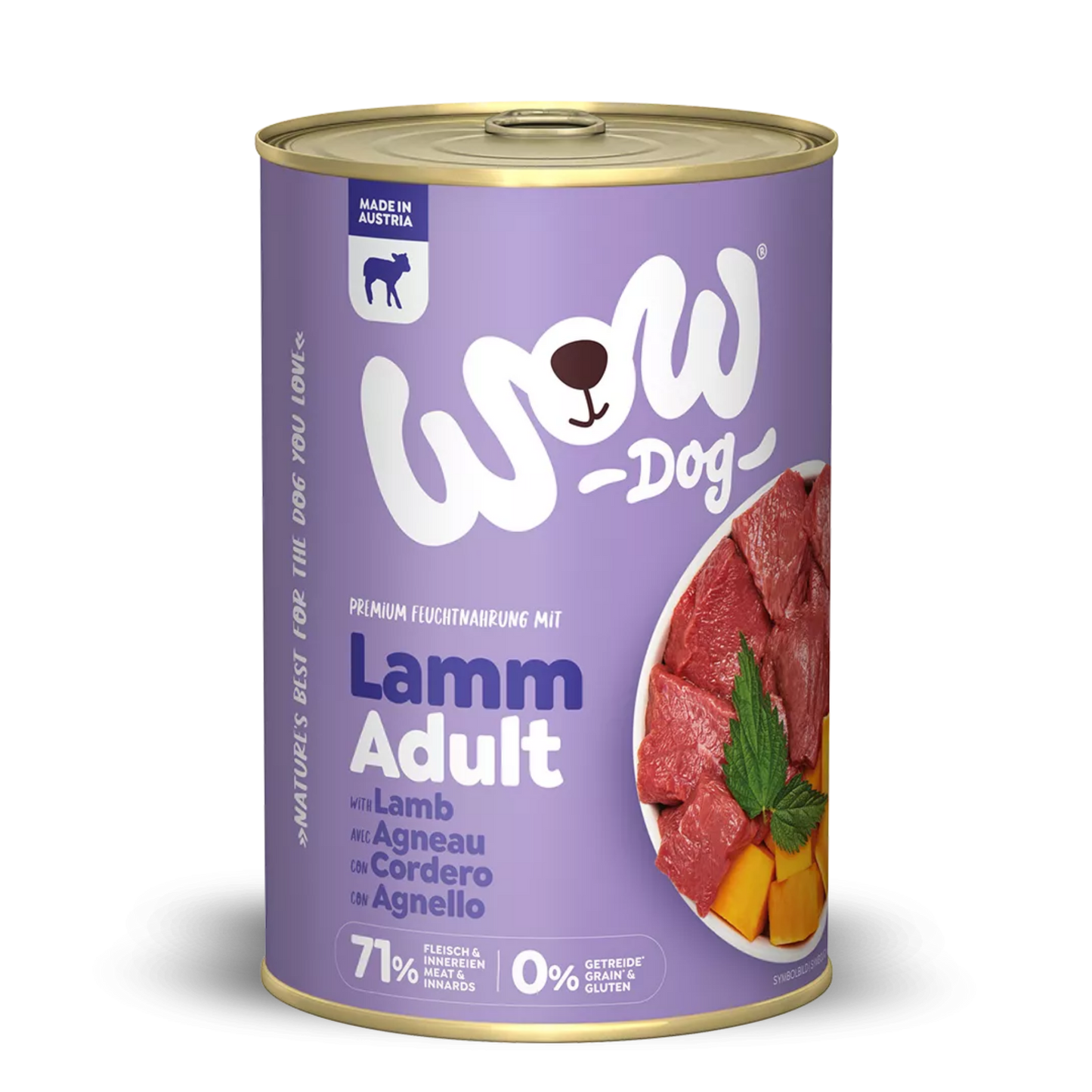 WOW single protein agneau - 400G
