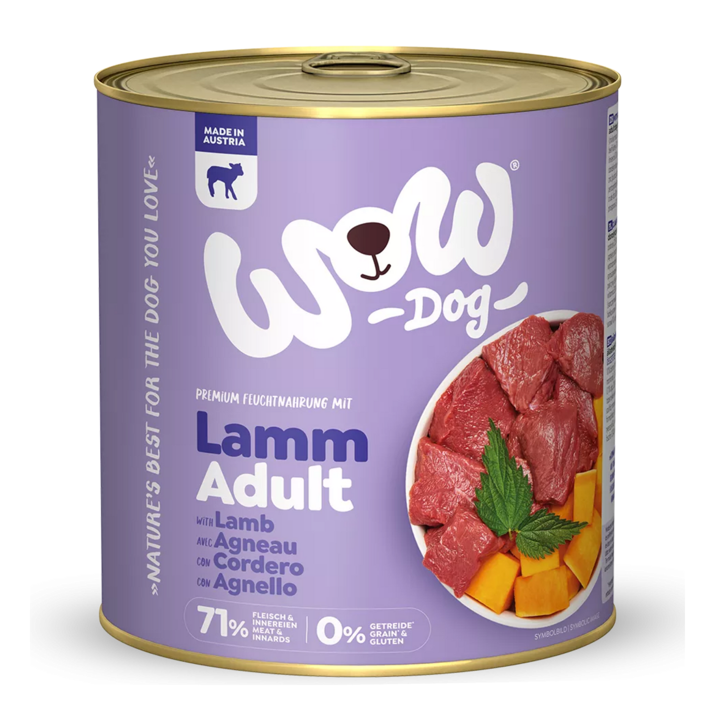 WOW single protein agneau - 800G